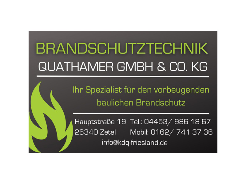 Junghaie Sponsor Brandschutz Kernbohrsysteme Quathammer